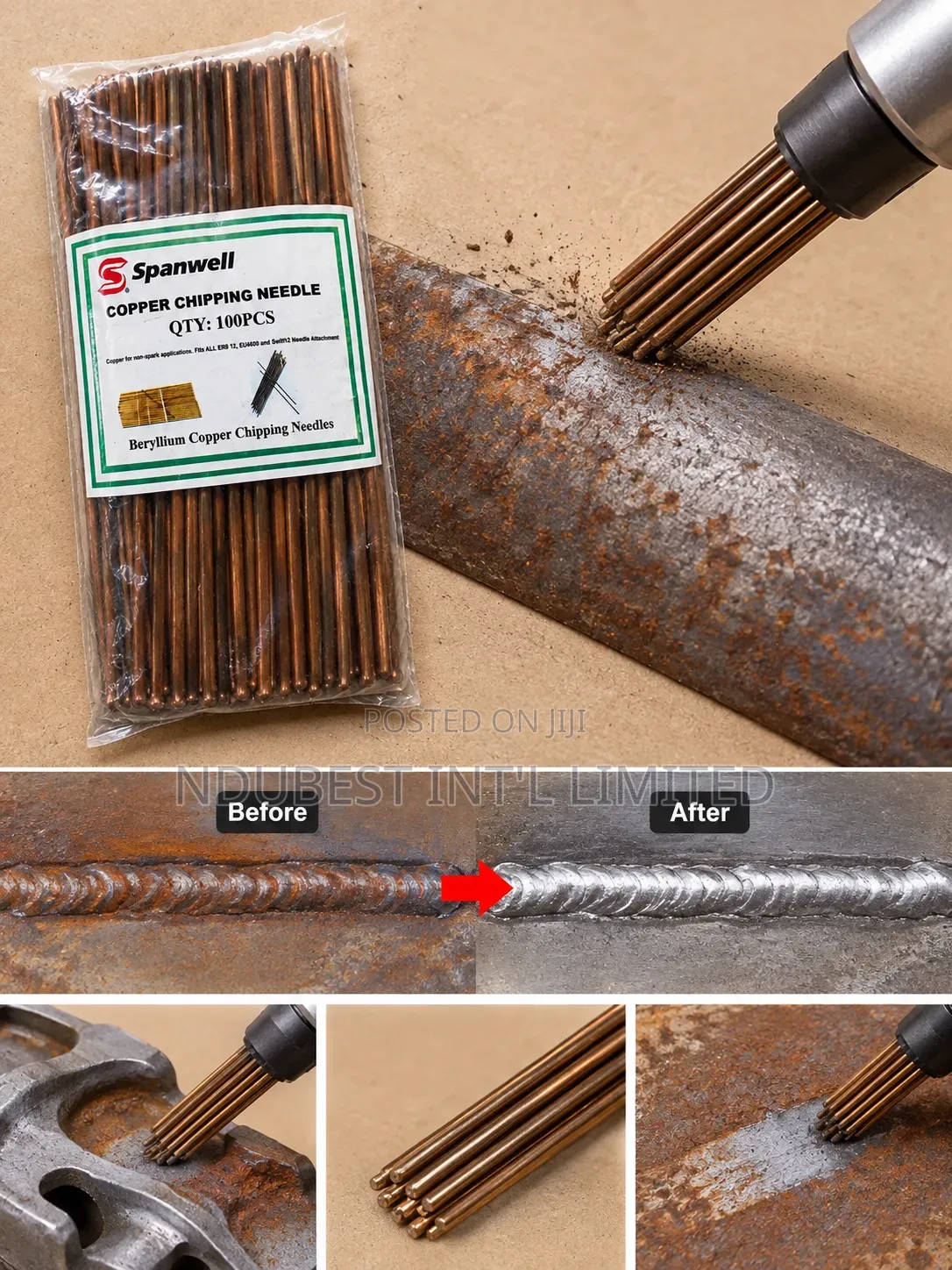 Copper Chipping Needle (100pcs)