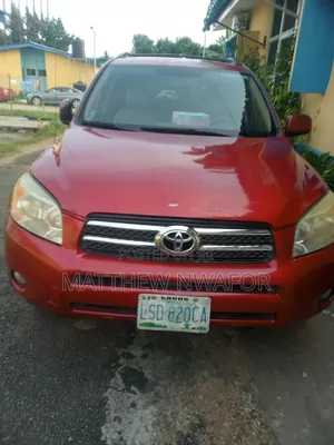 Toyota RAV4 2008 Red