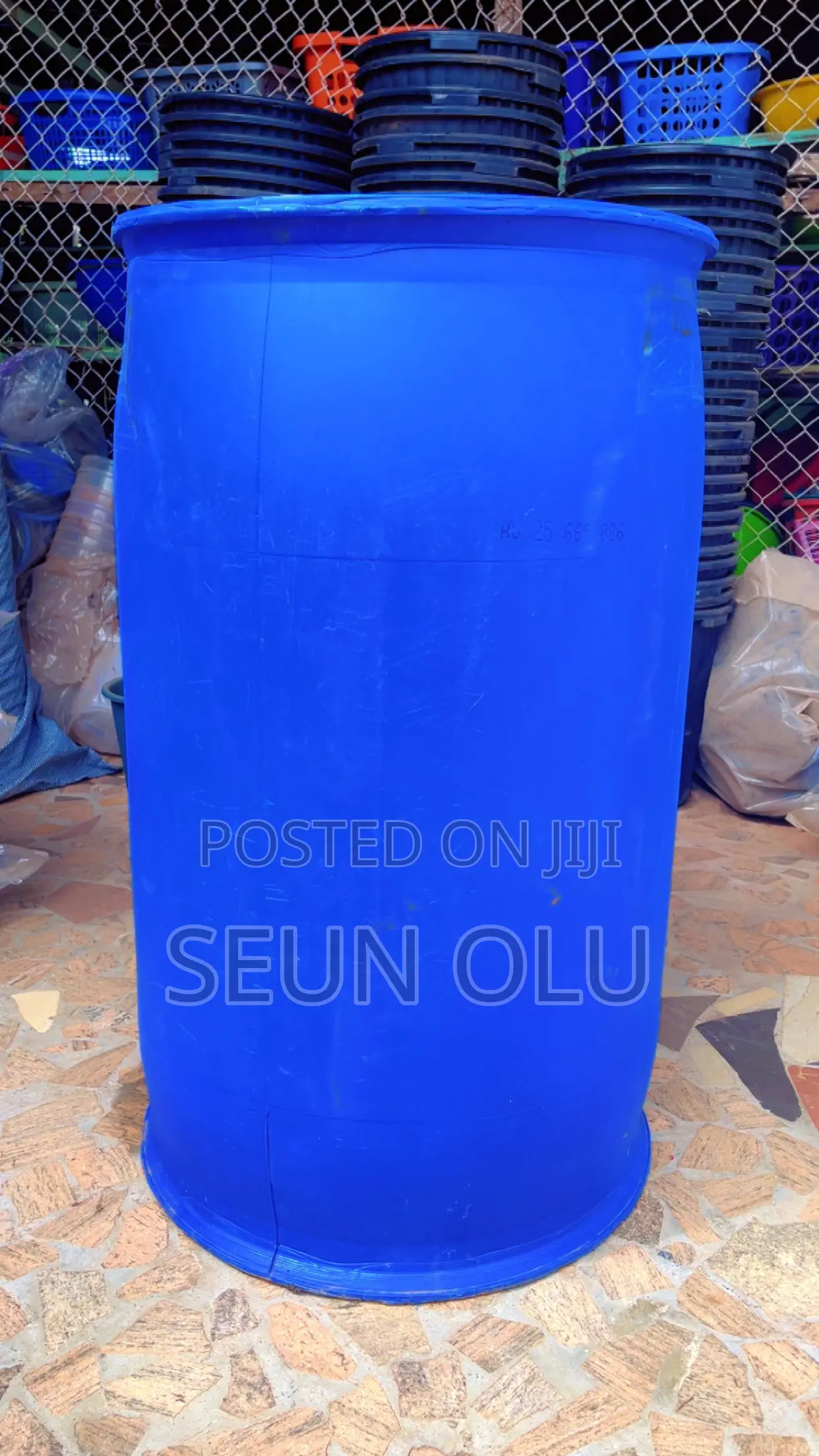 Blue Drum 240 Liter