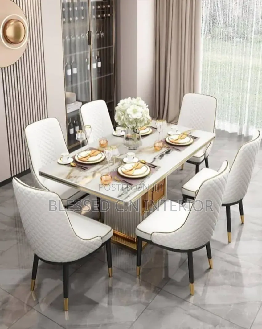 Dining Table With Drawers Set