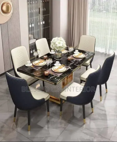 Dining Table With Drawers Set