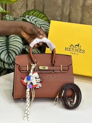 Luxury Hermes Paris Leather Bag for Sharp Women and Ladies