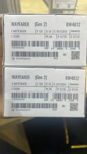 Rayban Smart Glasses, Wayfarer