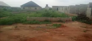 A Half Plot of Land With 5unites of Mini Flats Foundation Level