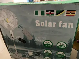 Solar Fan With Light