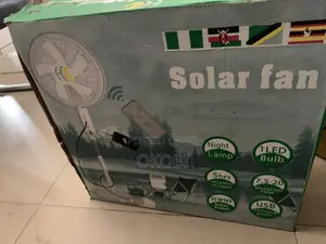 Solar Fan With Light