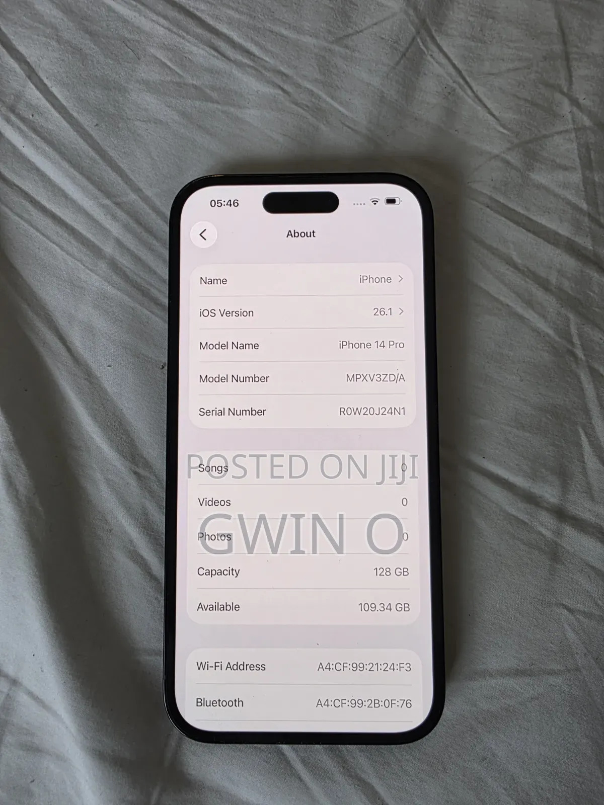 Apple iPhone 14 Pro 128 GB Black