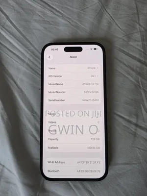 Apple iPhone 14 Pro 128 GB Black