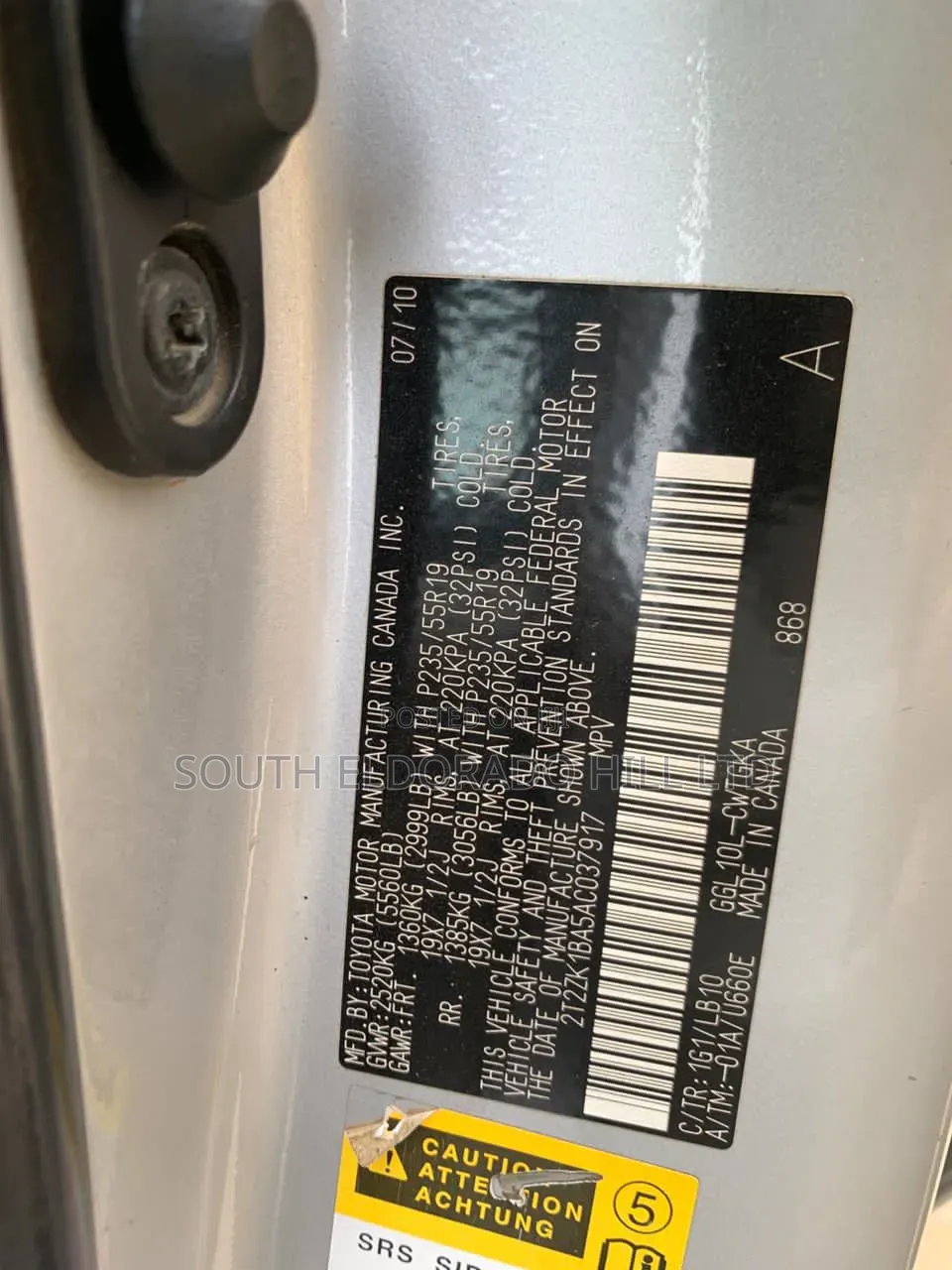 Lexus RX 350 2011 Silver