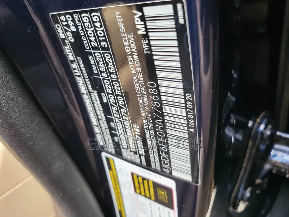 Mercedes-Benz GLS-Class 2017 Gray