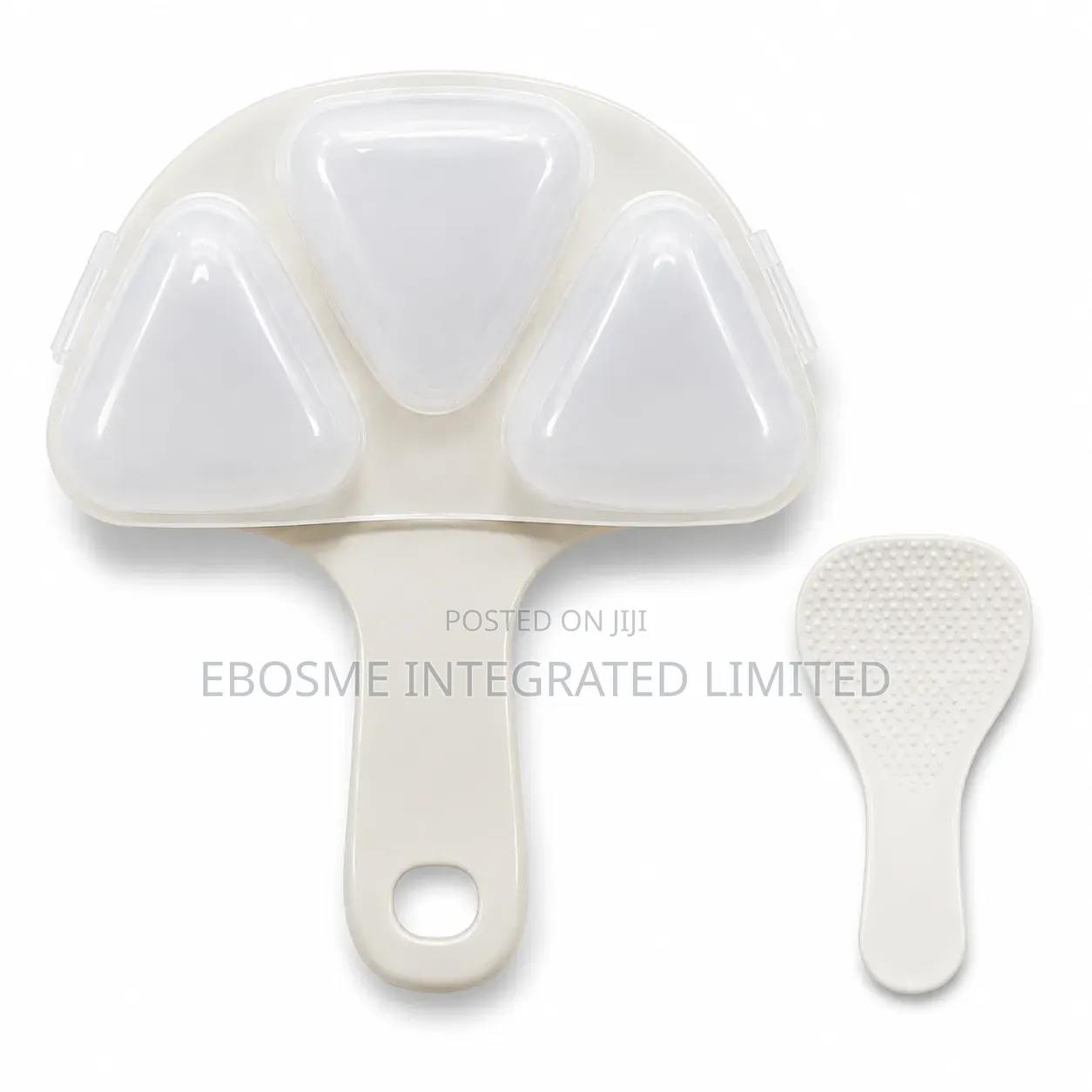 3-Piece Mini Triangular Onigiri Rice Ball Maker With Paddle
