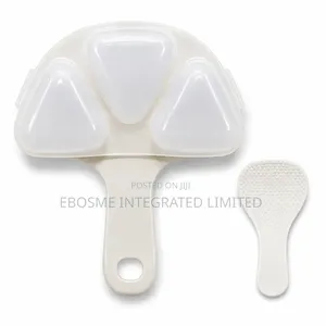 3-Piece Mini Triangular Onigiri Rice Ball Maker With Paddle