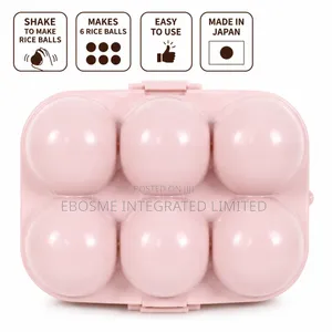 Japanese 6-Cavity Shake Rice Ball Maker