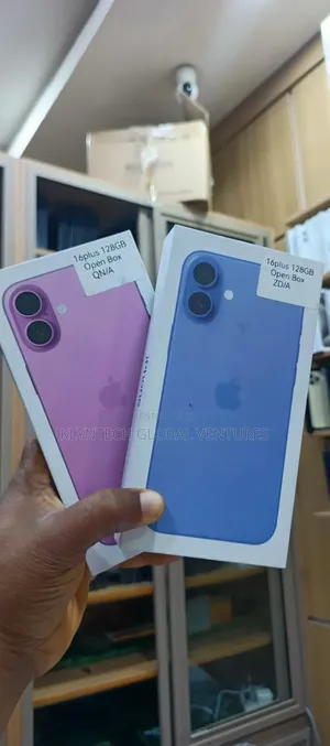 New Apple iPhone 16 Plus 128 GB Blue