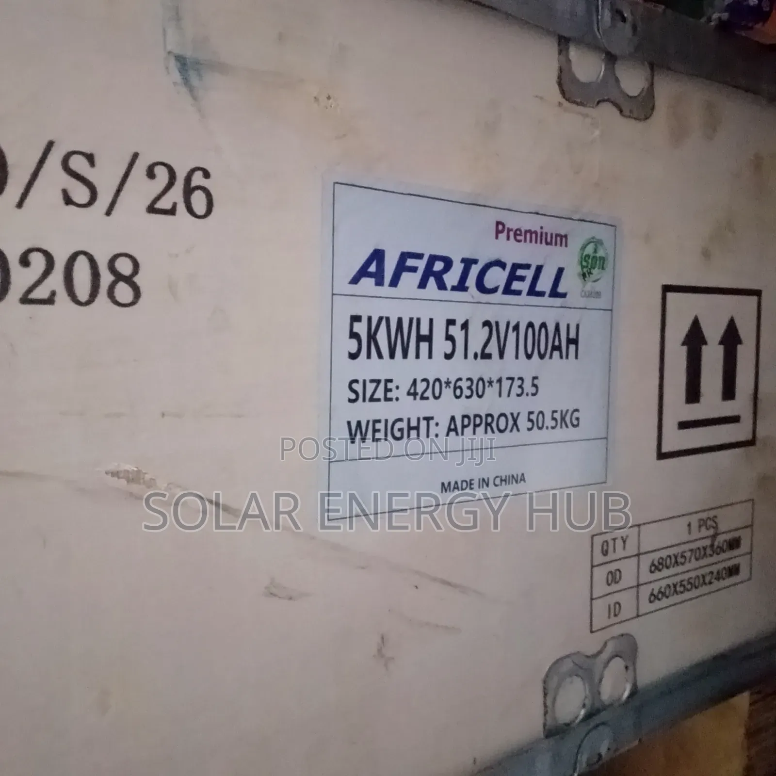 5kwh/48v Africell Lithium Battery