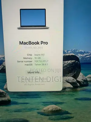 Laptop Apple MacBook Pro 2022 M2 16GB Apple M2 SSD 256GB