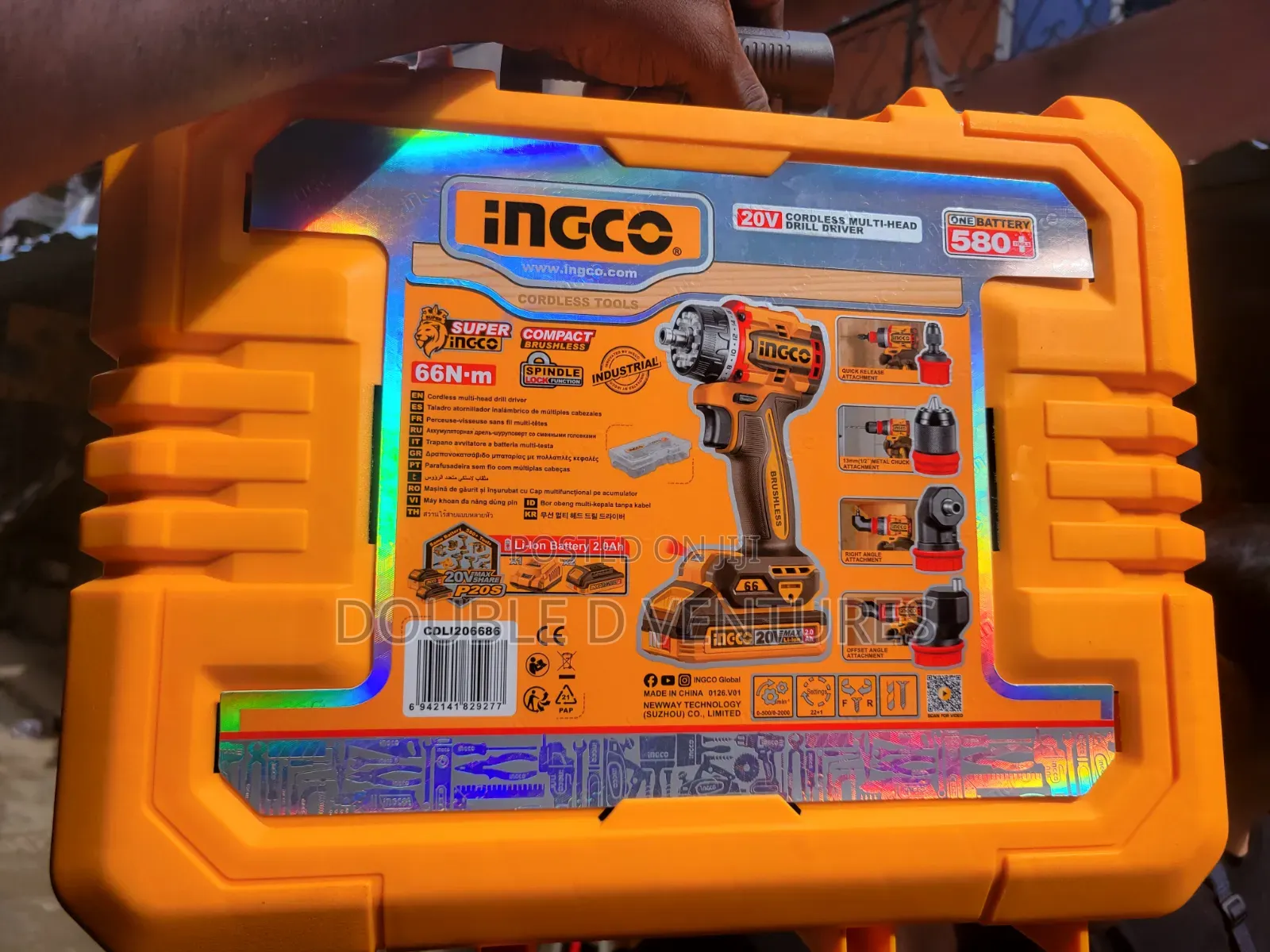 20v Cordlessmulti Head Drill Driver