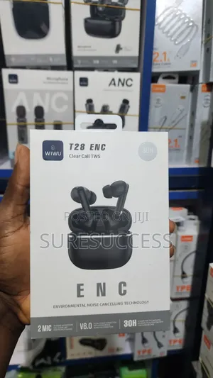 Environmental Noise Cancellation Earbuds