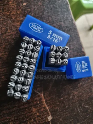 5mm Stencil/Letter Punch Alphabet and Number