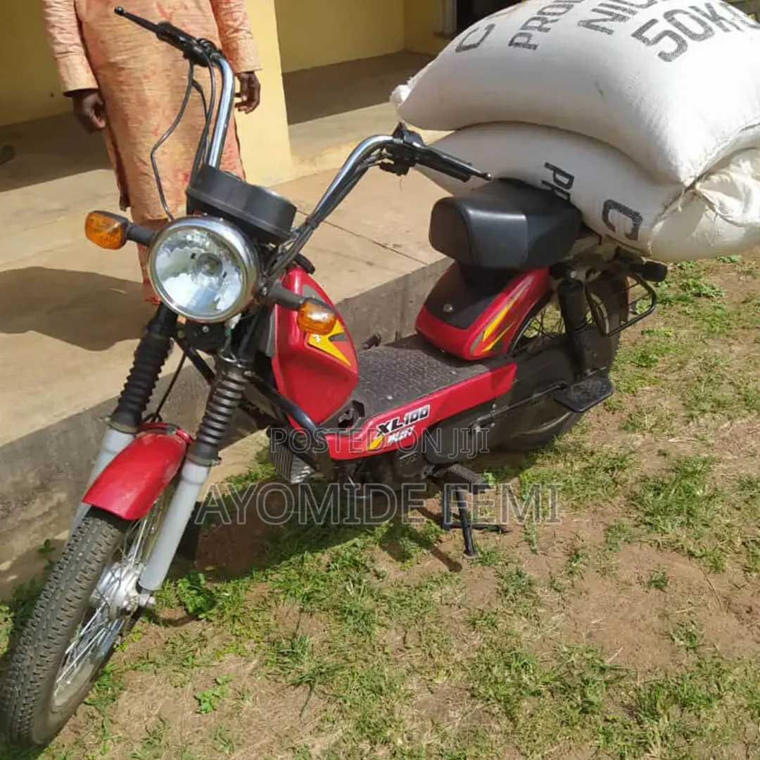 TVS XL 100 2015 Red