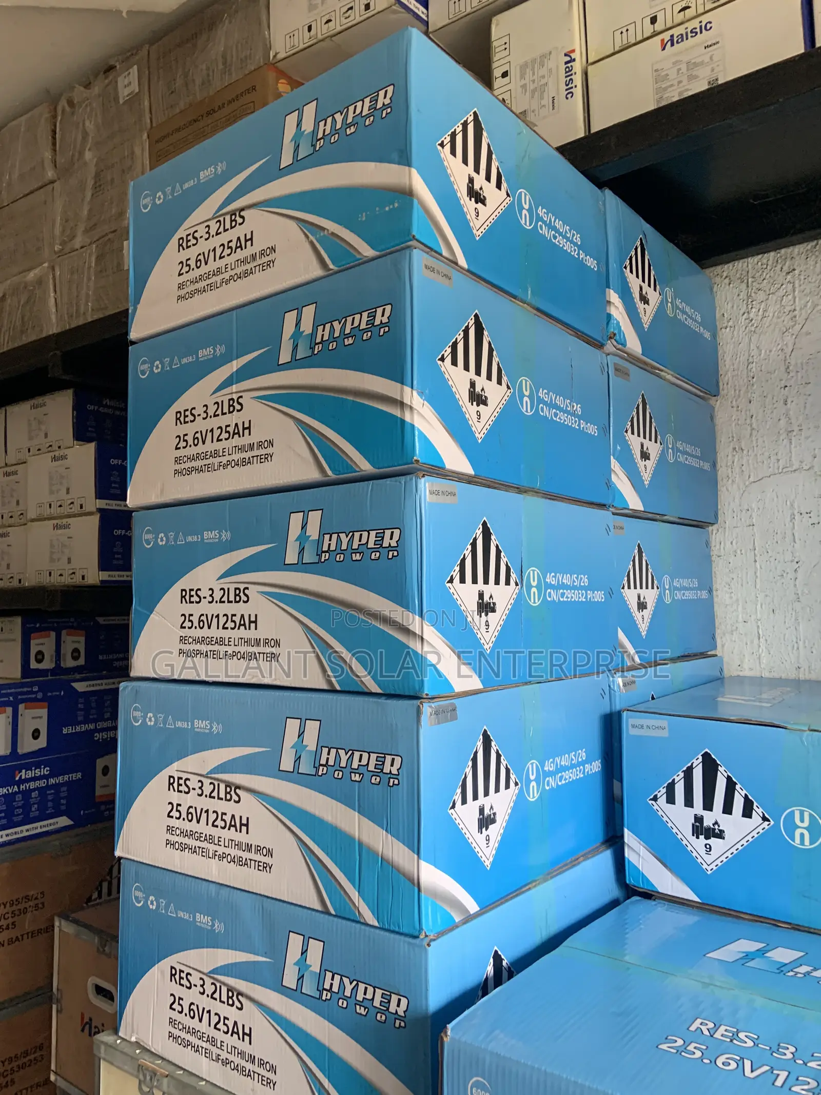 Hyper Power 3.2kwh Lithium Battery 24v
