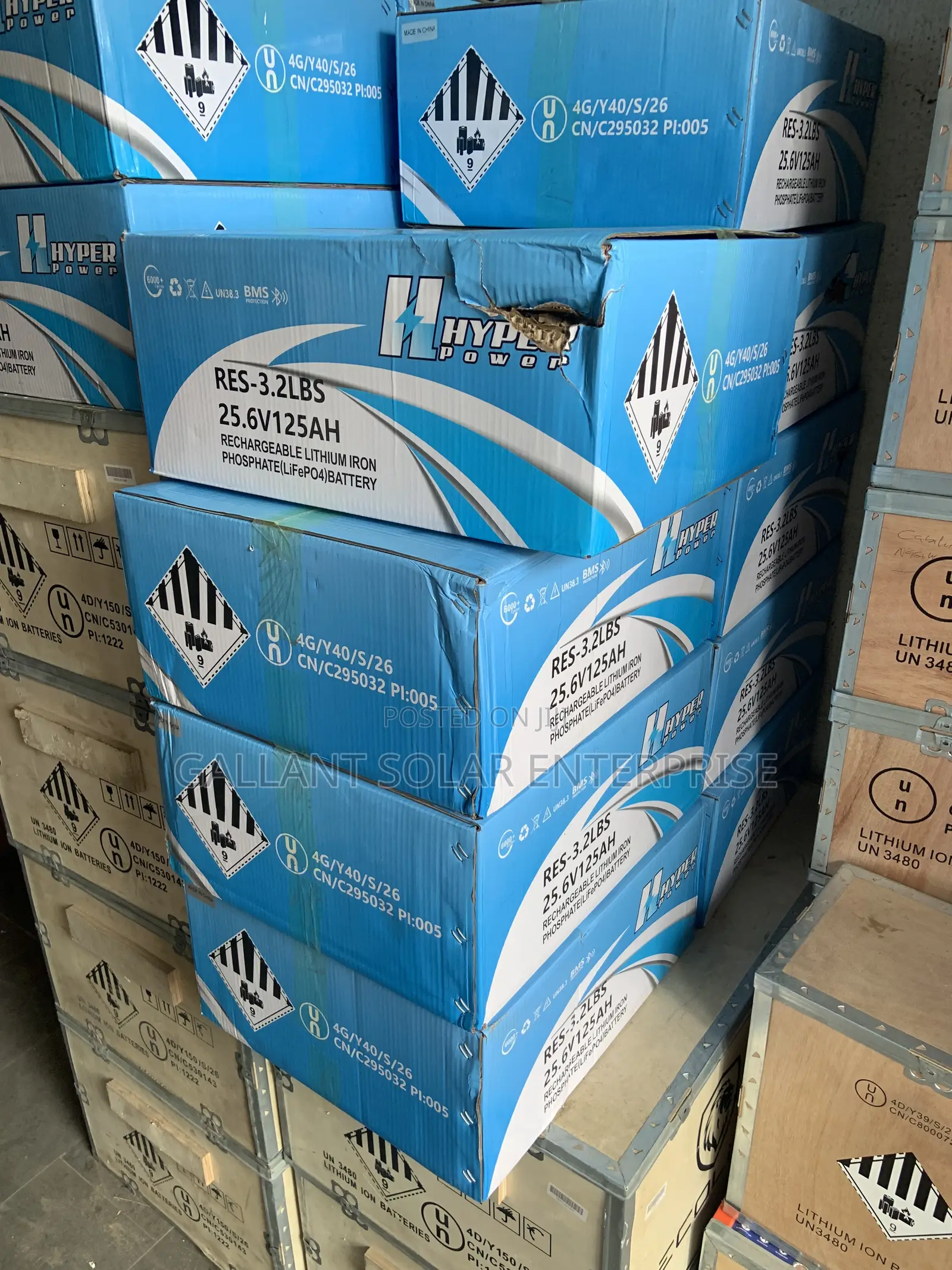 Hyper Power 3.2kwh Lithium Battery 24v
