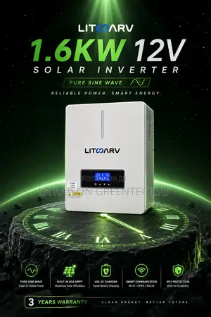 Litharv 1.6kwh Inverter