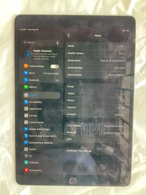 Apple iPad Air 64 GB Gray