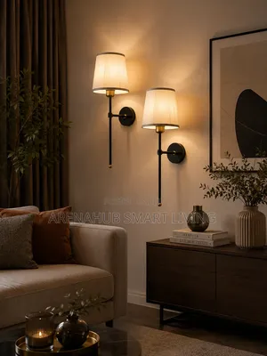 American Minimalist Iron Wall Lamp With Retro Style Corridor Bathroom