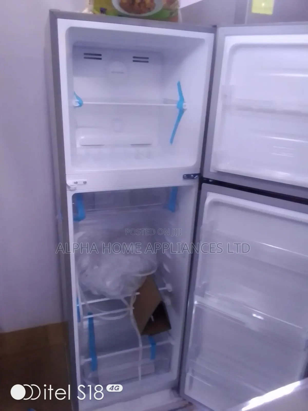 Sharp Inverter Compressor Refrigerator 330L Inox Silver Colour