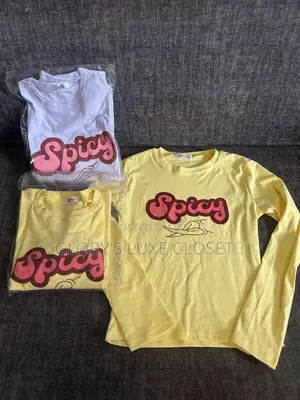 Spicy Graphic Long-Sleeve Top