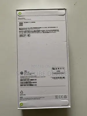 New Apple iPhone 16 Plus 256 GB White