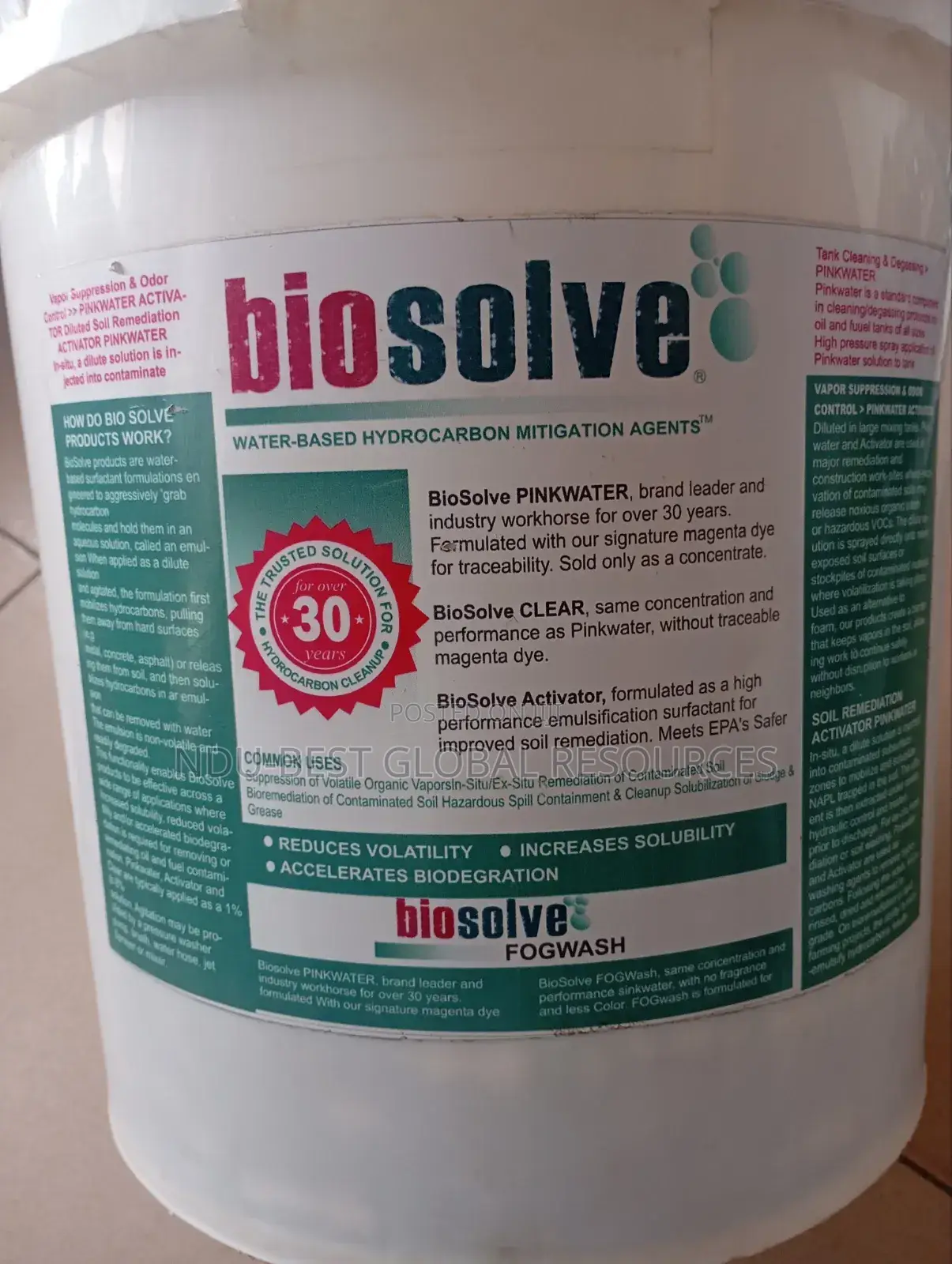 BioSolve PINKWATER
