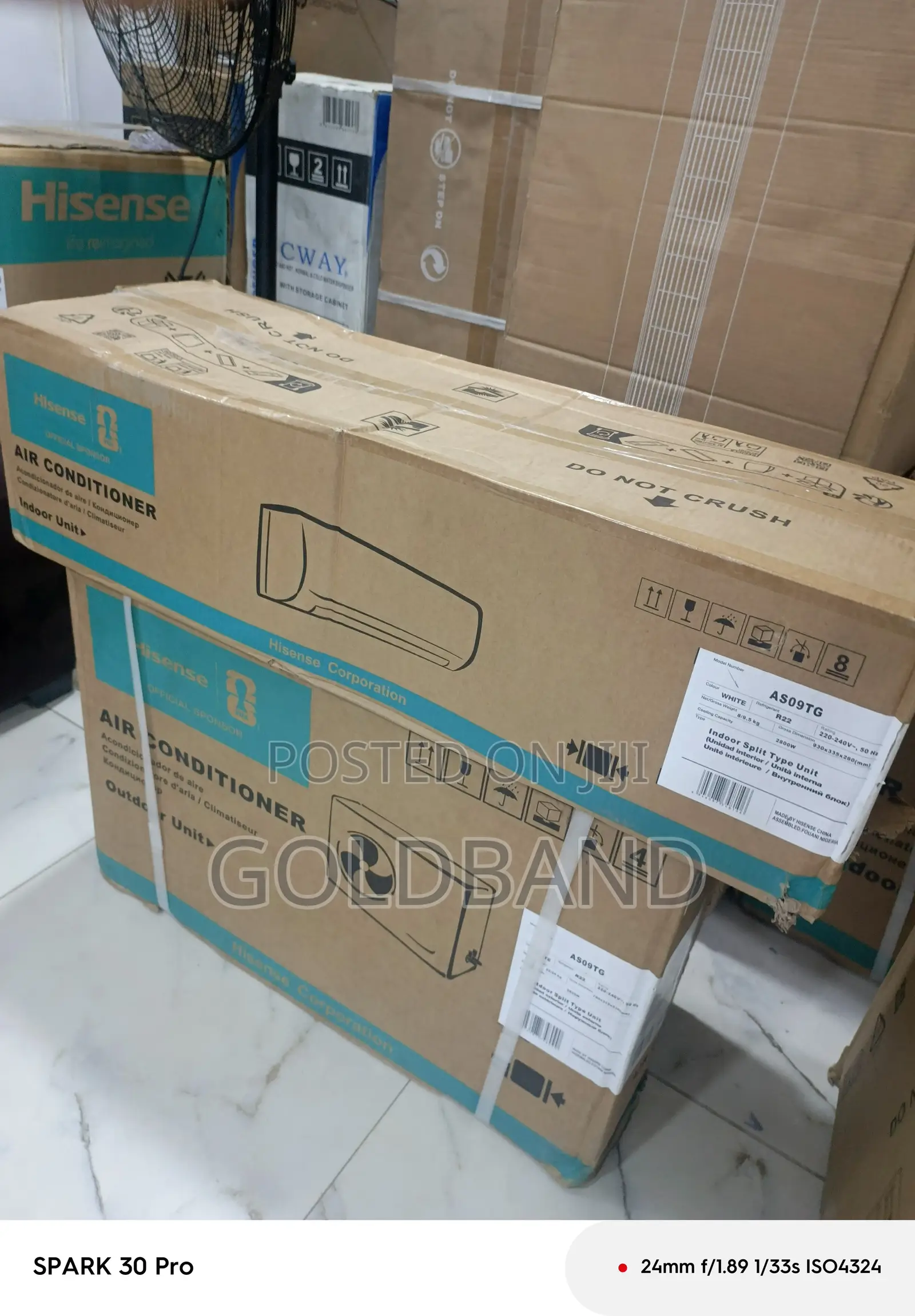 Hisense 1HP Split Air Conditioner – Comfortable Everyday Cooling