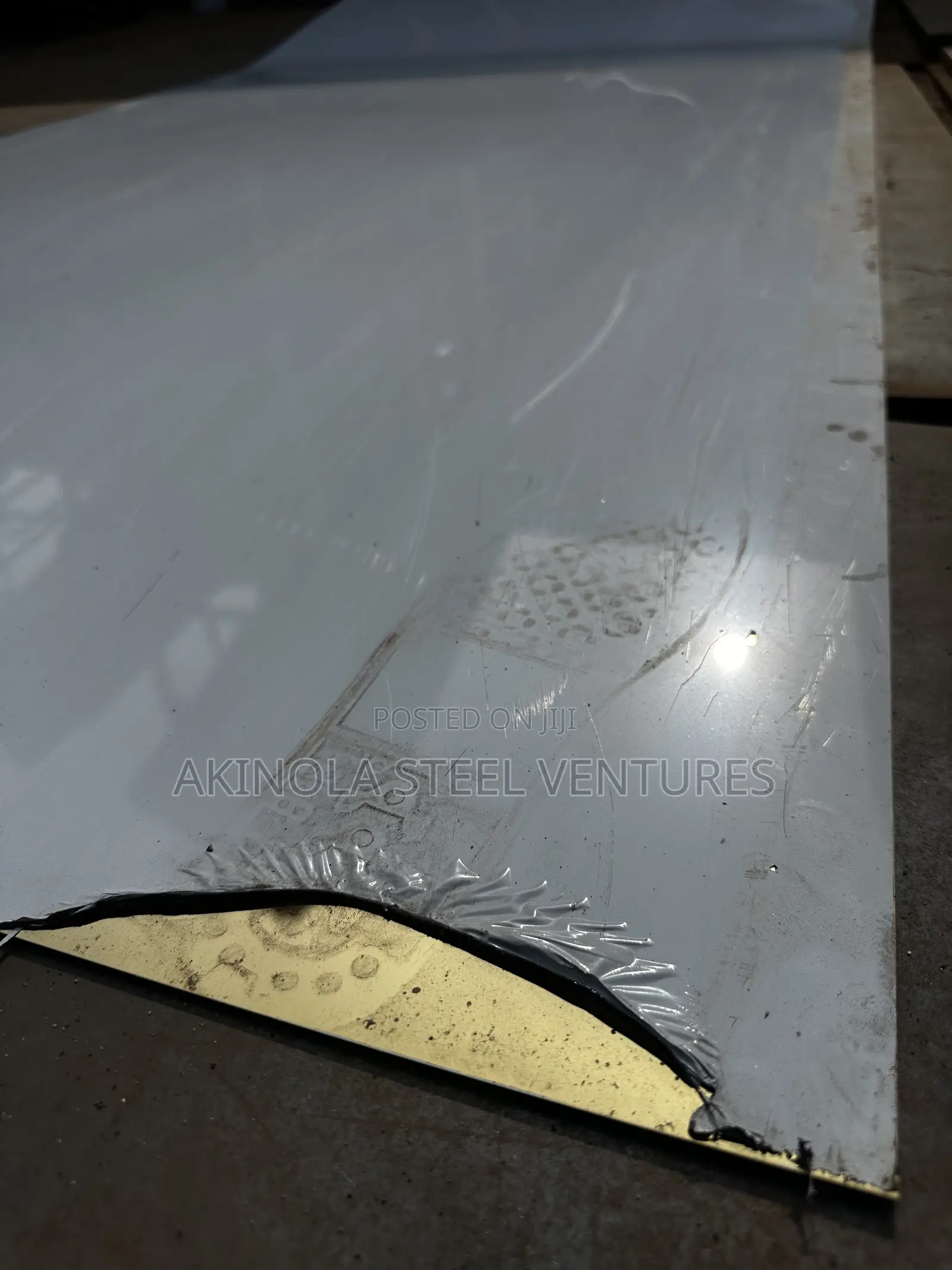 4ftx8ft Stainless Steel Gold Plate
