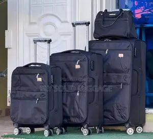 High Quality Fabric Seven Space Set of 4 Traveling Box