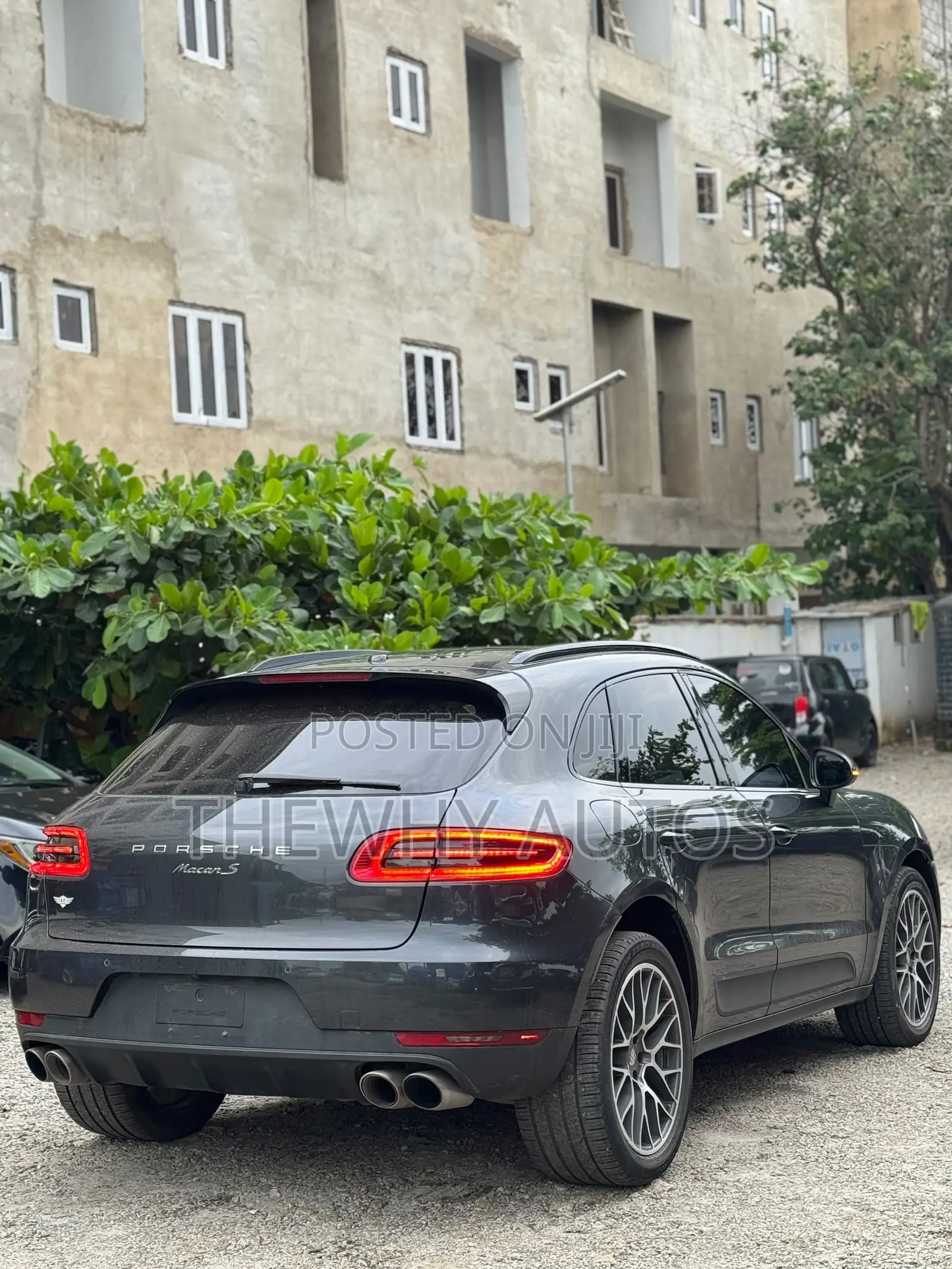 Porsche Macan S 2017 Gray