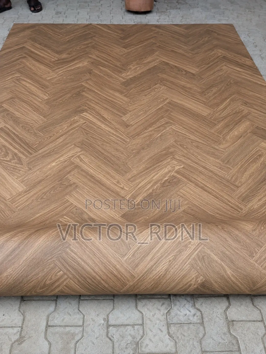 Patterned Vinyl Thick Carpet