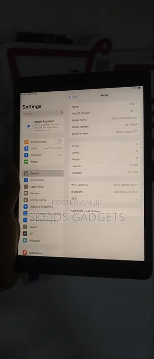 Apple iPad 10.2 (2020) Wi-Fi 32 GB Silver
