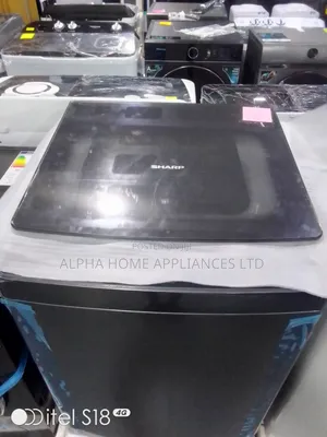 Sharp Automatic Top Load Washing Machine 12KG Dark Silver Colour