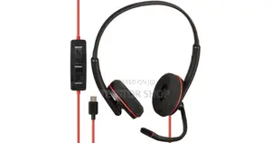 Poly Blackwire 3220 Stereo USB-C Headset +USB-C/A Adapter
