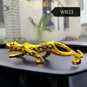 Golden Leopard Decoration Car Accessories Home Decoration Men Gift
