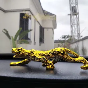Golden Leopard Decoration Car Accessories Home Decoration Men Gift
