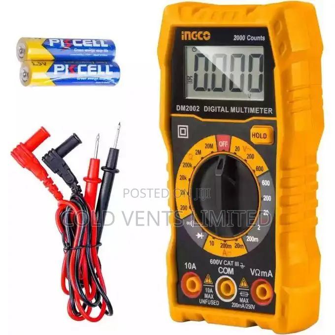 INGCO Digital Multimeter 600V - Coldvents