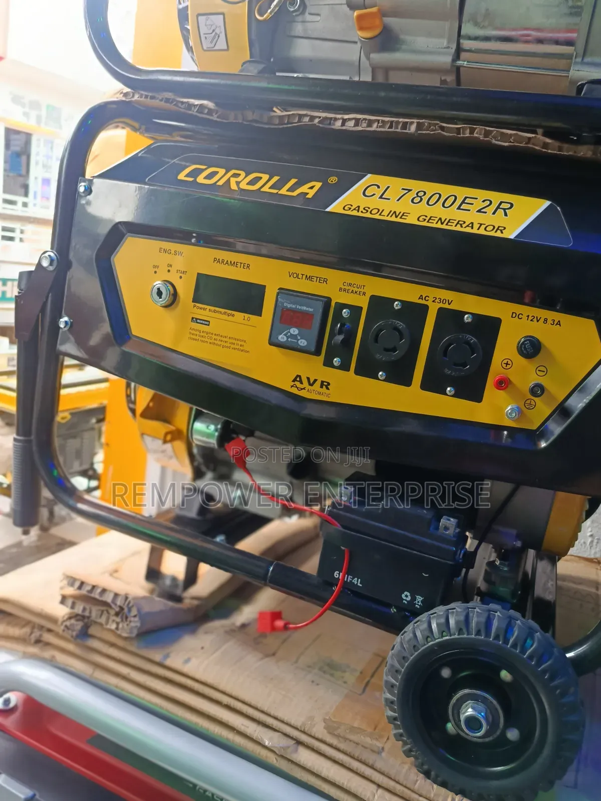 Corolla Petrol Generator With Remote and Key