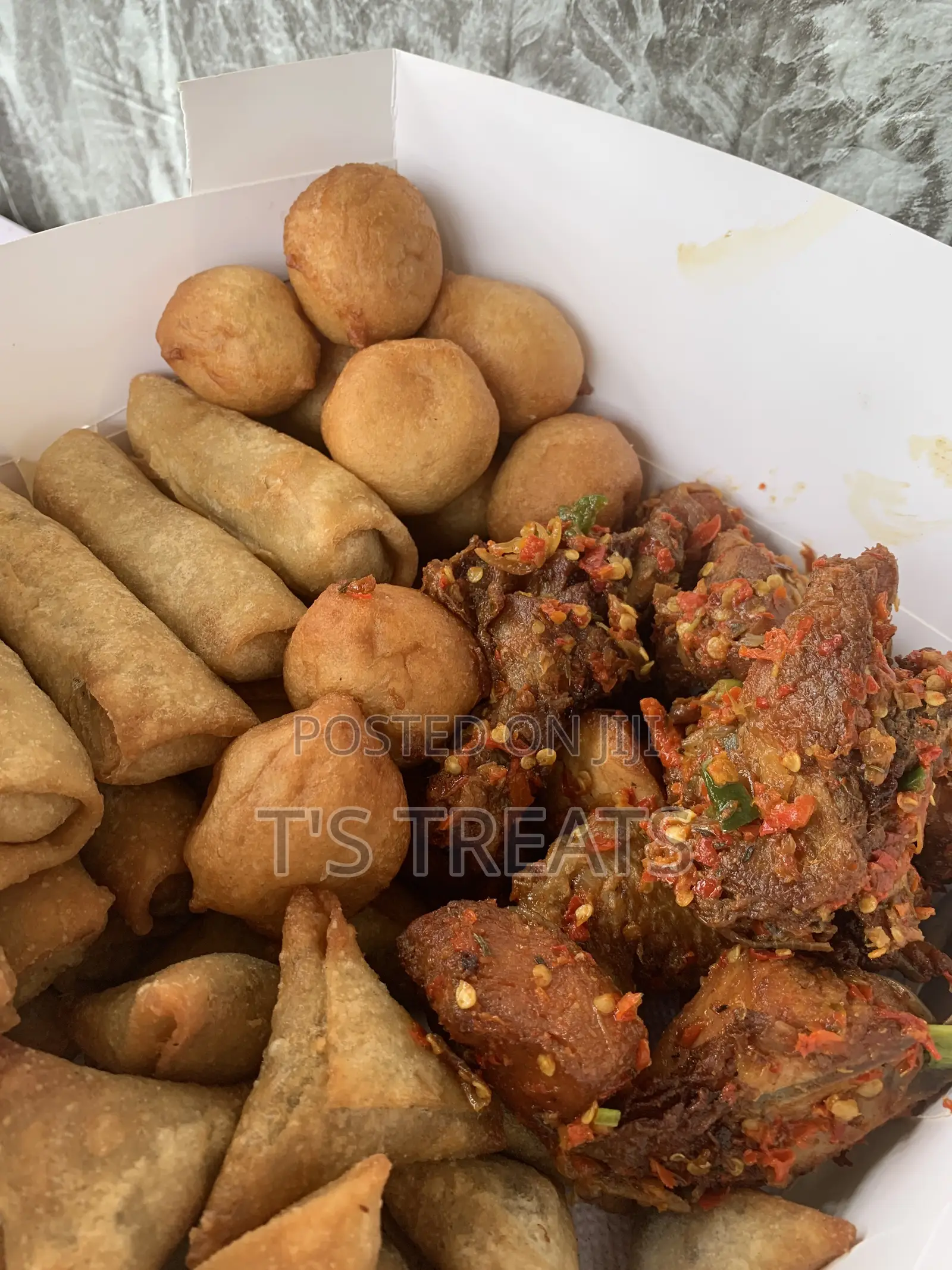 Small Chops/Pastry Box