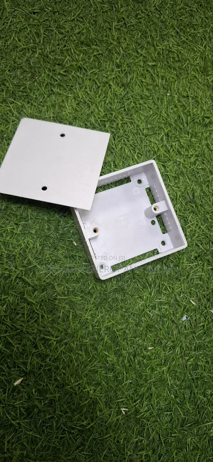 10pcs PVC 3×3 Pattress Box