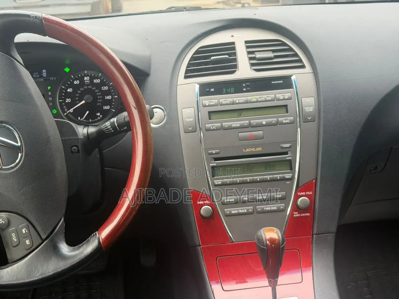Lexus ES 350 2008 Gold