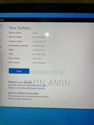 Laptop Microsoft Surface Laptop 4 8GB Intel Core i5 SSD 256GB