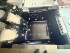 Black Luxury Jacuzzi With Built-in Television